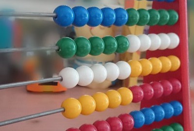 Image of an abacus representing the cost of quality.